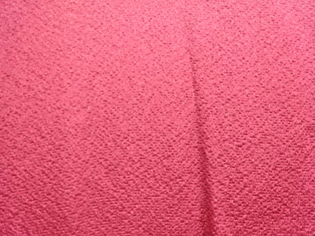  一ツ紋色無地着物（比翼・内袖付き）